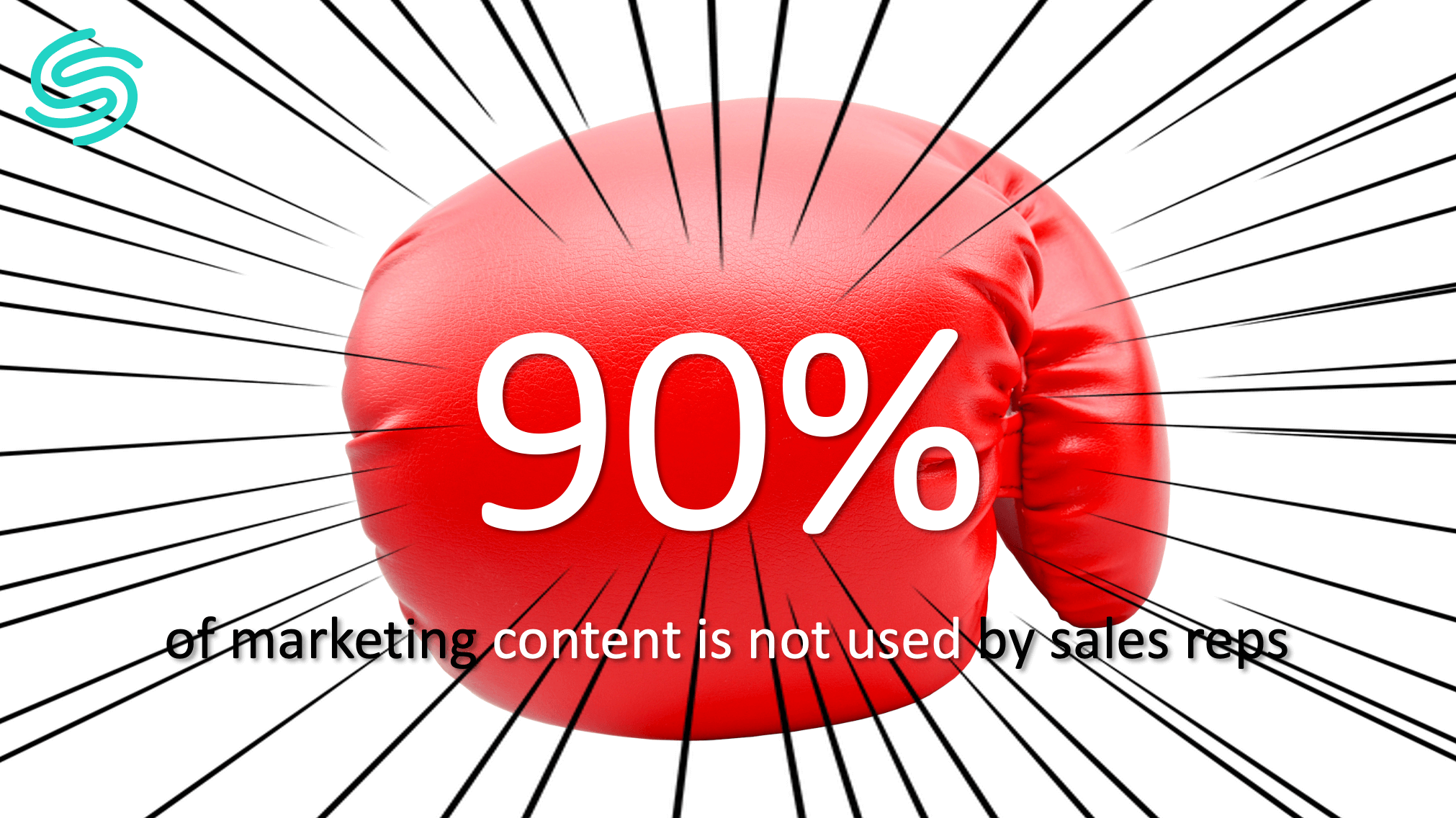 90% of marketing content is not used by consumers sales reps