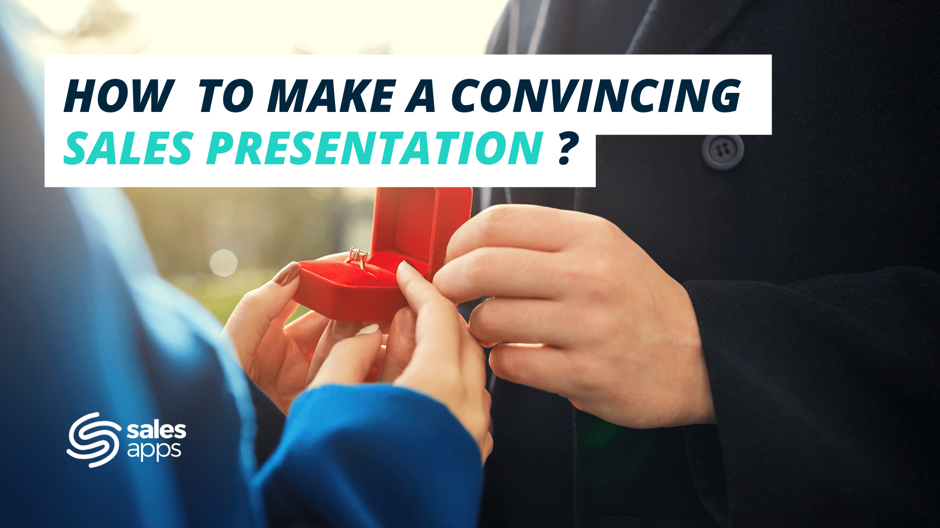 How to make a convincing sales presentation