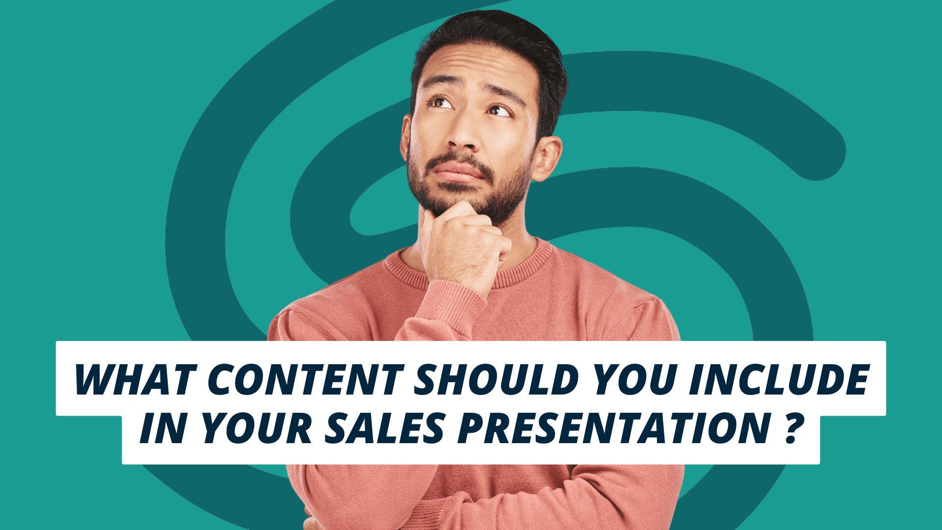 What content should you include in your sales presentation?