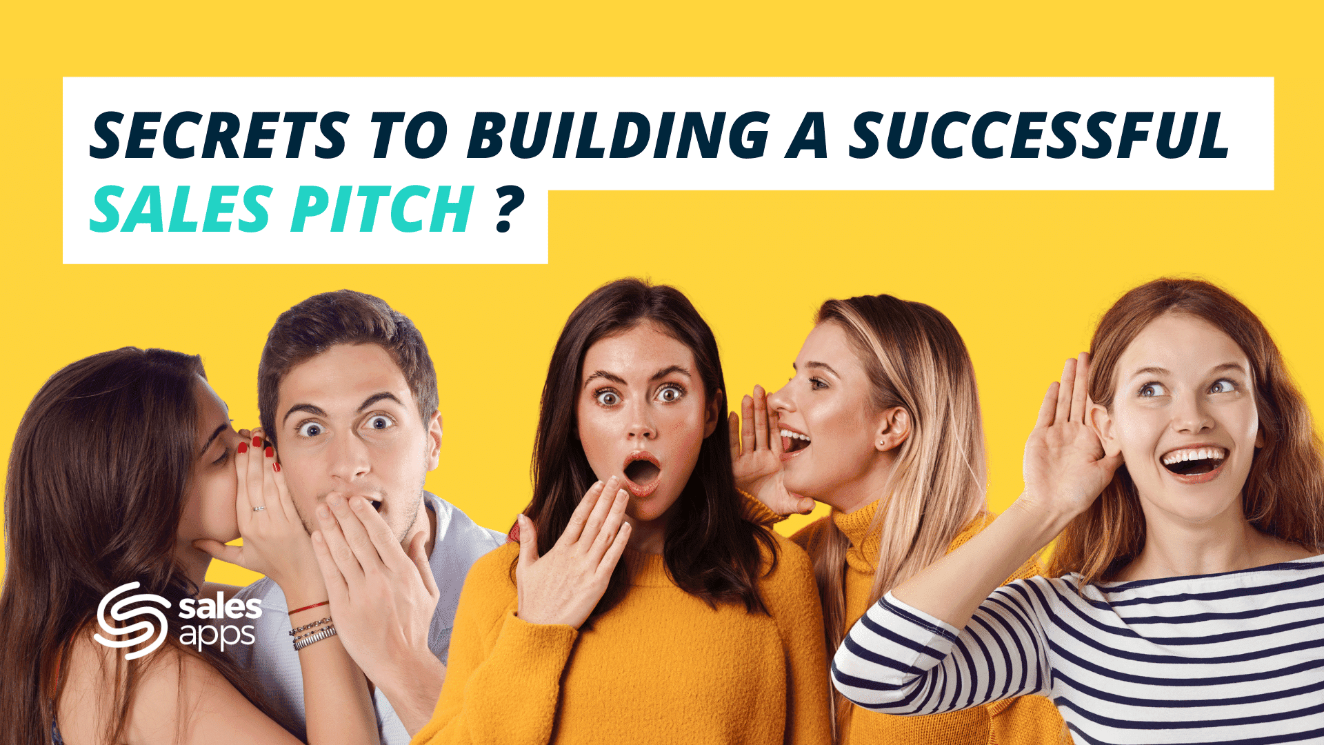 Secrets to building a good sales pitch